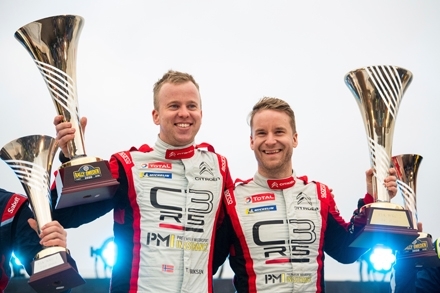 Østberg og Eriksen verdensmestere i rally